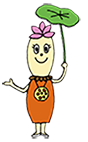 マルハ物産キャラクター　レン子ちゃん