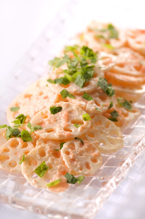 マルハ物産レシピ 明太子とれんこんのクリームサラダ