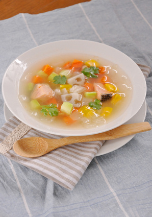 マルハ物産ご馳走歳時記4月 れんこんスープ